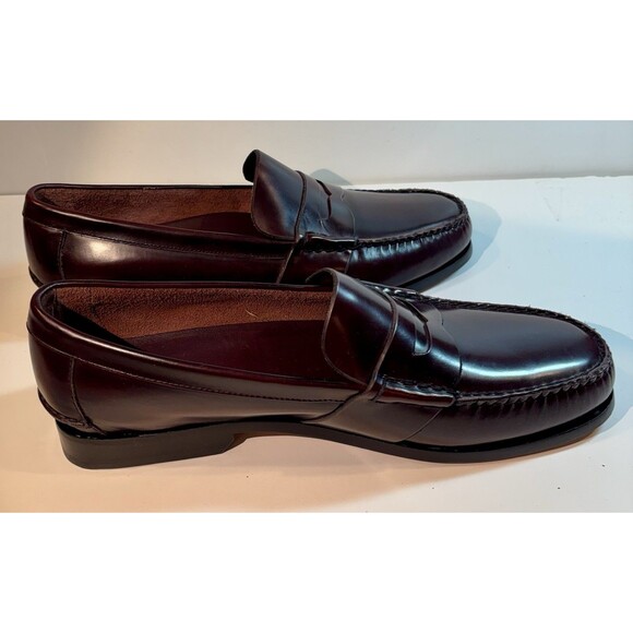 Polo Ralph Lauren Cordovan Leather Alston Penny Loafers Men’s 13D New w/out Box - Picture 6 of 9